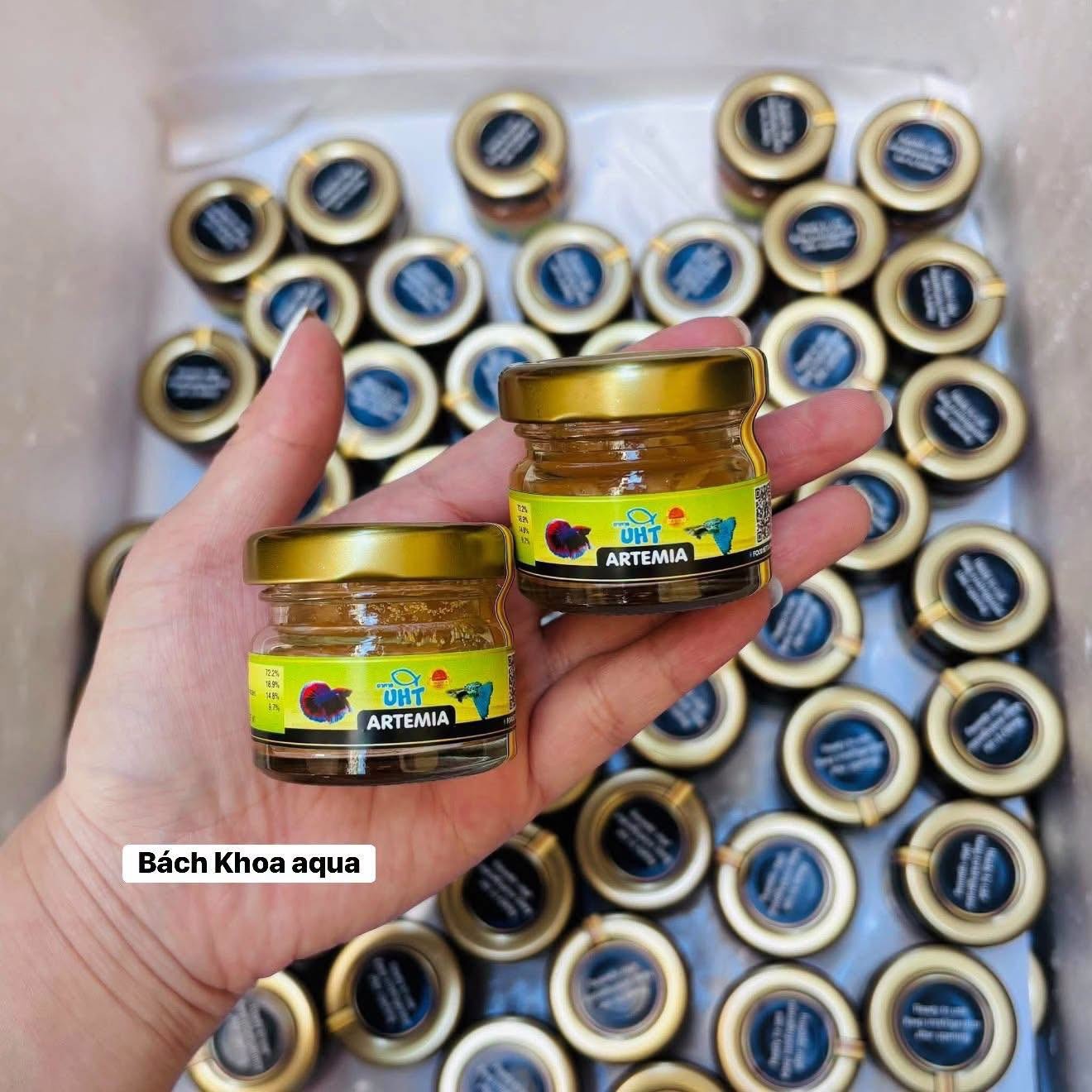 Thức ăn cá Artemia thanh trùng lọ 35gr